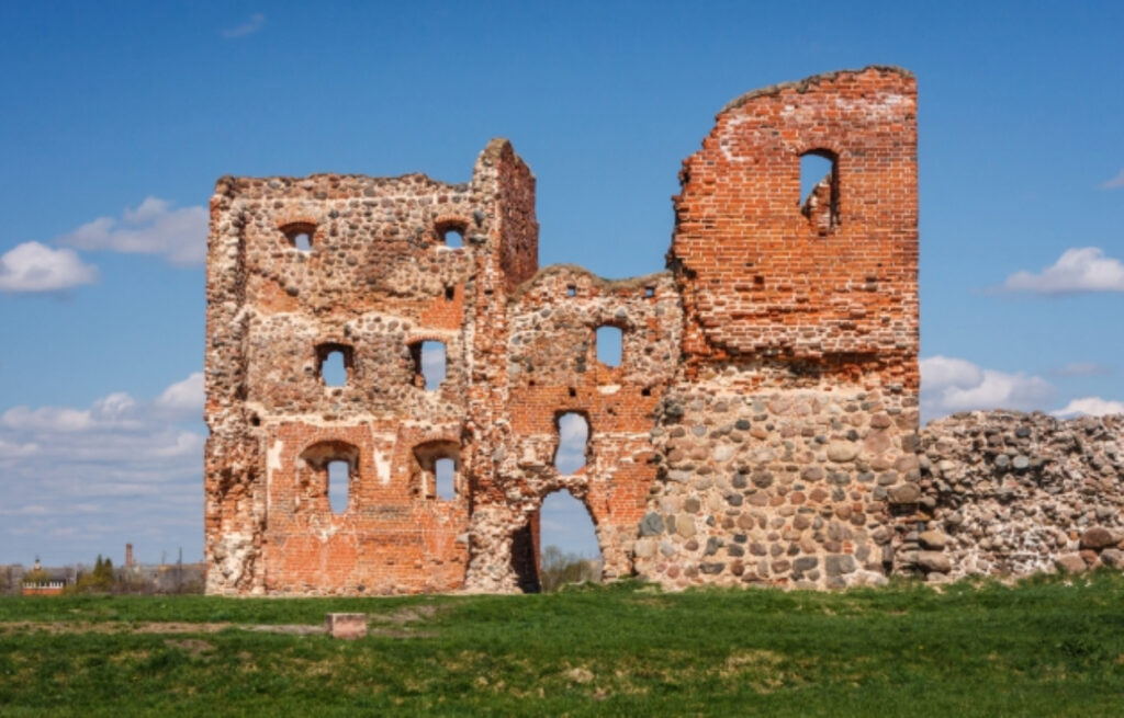 Ludza medieval castle ruins