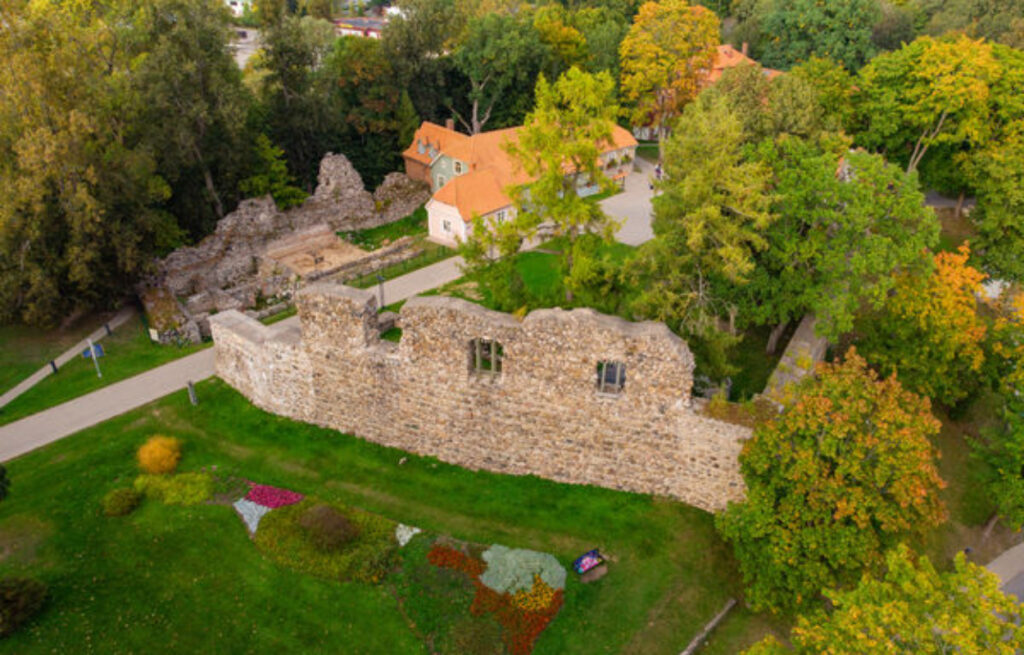 Valmiera Livonian Order Castle Ruins